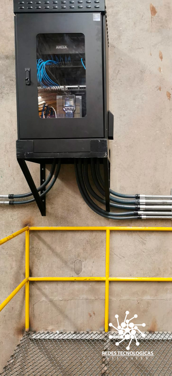 Diseño y construcción de Centros de cableado y/o Datacenter. Redes tecnológicas del  Valle