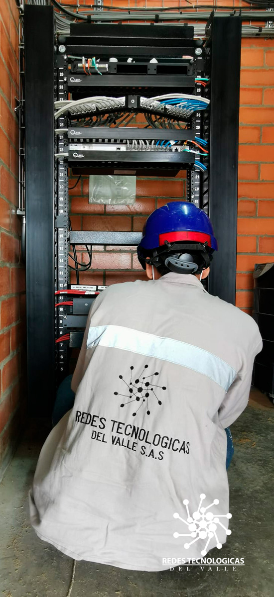 Diseño y construcción de Centros de cableado y/o Datacenter. Redes tecnológicas del  Valle